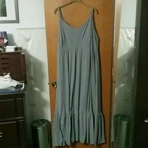 Torrid grey maxi dress size 5/ 28w